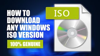 How to Download Any Windows ISO Version [upl. by Skelton730]