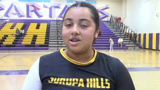 Jurupa Hills volleyball 2024 [upl. by Aldarcy]