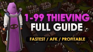 OSRS 199 Thieving Guide Fastest amp Profitable Methods [upl. by Aluin]