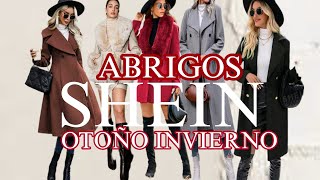 TENDENCIAS OTOÑO INVIERNO abrigos SHEIN shein otoño invierno [upl. by Smart539]