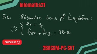 Logarithme népérien  Système [upl. by Itsrik]