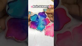 Resin 3d flower🌸😍 subscribe resinflowers resinart resinartist resingifts resindemolding diy [upl. by Trebleht671]