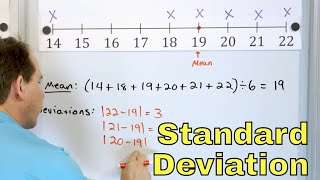 Standard Deviation amp Mean Absolute Deviation Explained  6819 [upl. by Egdirdle635]