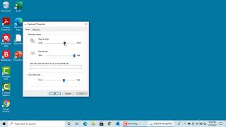 How to Change Keyboard Repeat Delay and Rate in Windows 10 [upl. by Aylad523]