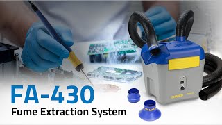 Hakko FA430 Fume Extraction System by American Hakko [upl. by Ardnuhsor]