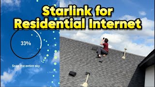 Starlink for Residential Internet  Guide amp Review [upl. by Onitnelav438]