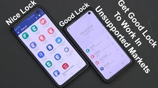 How To Get Good Lock 2019 To Work On Any Unsupported Samsung Device Running One UI [upl. by Kire945]