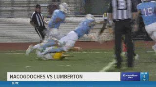 Lumberton High School slays Nacogdoches 52  6 [upl. by Harry896]