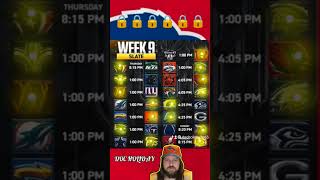 Week 9 NFL Picks NFL football footballpicks new sports [upl. by Snider77]