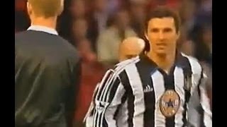 Middlesbrough v Newcastle Utd 199900 GARY SPEED JUNINHO FESTA GOAL [upl. by Hayyim]