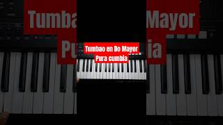 Tumbao Cumbia en Do Mayor piano music cumbia tumbao [upl. by Gnuh]