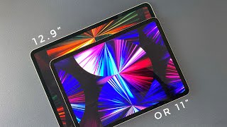 129 inch or 11 inch M1 iPad Pro 2021  Which One Should You Buy [upl. by Anerres]