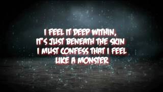 Skillet  Monster Lyrics HD [upl. by Aynotal]