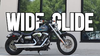 THE Dyna Wide Glide  Ride amp Review [upl. by Nnaes]