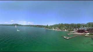 Flathead Lake Bigfork Montana 360 Warm Season [upl. by Richardson579]