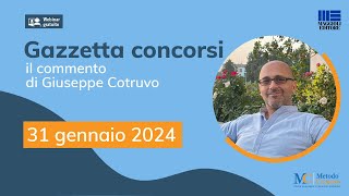 Gazzetta Concorsi 31124 DPCM assunzioni nuovi bandi Inps Ufficio Processo e Ministero Giustizia [upl. by Eolhc]