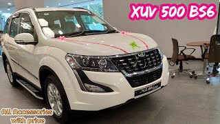 Mahindra XUV 500 W7 automatic  on road price features review amp accessories with price [upl. by Gnohp574]