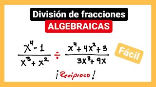 División de fracciones algebraicas [upl. by Virgilia398]