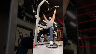 Lat pull down workout  workout routine backworkout latpulldown gym [upl. by Lletnahc]