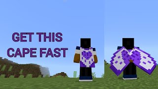 GET THIS NEW CAPE IN MINECRAFT BEFORE ITS GONE New Twitch Cape [upl. by Deborath]