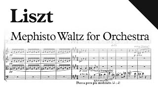 Liszt  Mephisto Waltz for Orchestra S 110 Sheet Music [upl. by Harrington]