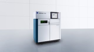 TRUMPF Additive Fertigung TruPrint 1000  Kompakter und robuster 3DDruck [upl. by Tansey]