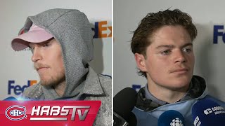 Laine Caufield  more Habs address the media at training camp  FULL PRESS CONFERENCES [upl. by Wall]