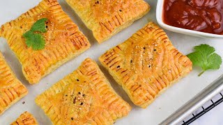 Creamy Chicken Puff Pastry Recipe  Chicken Puffs  Pastry Recipe [upl. by Azriel851]