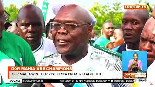 GOR MAHIA WIN THEIR 21ST KENYA PREMIER LEAGUE TITLE [upl. by Enyaz]