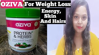 OZIVA PROTEIN AND HERBS for Women  Whey Protein for Weight loss  Review ⚡ [upl. by Nohtahoj]