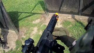 Black Ops Airsoft  Bristol WI  Sunday Funday Open Play Running Sharps Bros Jack Takedown M4 [upl. by Oinigih]