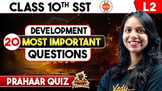 20 Most Important Questions from Development Class 10 Economics Social Science Chapter 1 [upl. by Ttik]