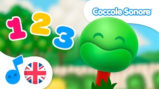 🔢 Number Song 1 to 10  Canzoni per Bimbi in Inglese 🇬🇧  Coccole Sonore [upl. by Fabiano]