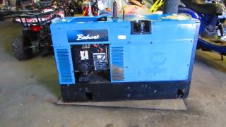 MILLER BOBCAT 225 NT Engine Driven 8000 Watt Generator Welder  LEXINGTON KY [upl. by Oigroig]