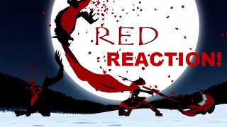 RWBY  Red Trailer  REACTION [upl. by Lienad137]