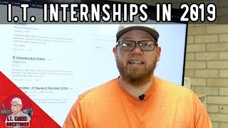 How to Get an IT Internship in 2019 [upl. by Noskcaj]