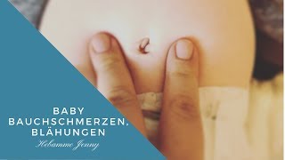 Baby Bauchschmerzen Blähungen Dreimonatskolik Hebammentipps Hebamme JennyBauchwehBauchmassage [upl. by Anahsal984]