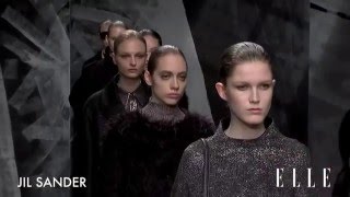 Jil Sander Milan Fashion Week Otoño  invierno 20162017  Elle España [upl. by Burkitt778]