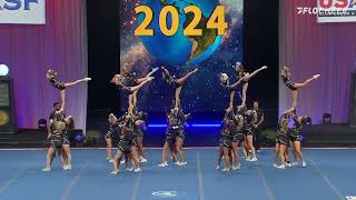 Cheer Extreme Cougars  Finals 2024 The Cheerleading Worlds WITH SOUND [upl. by Willing]