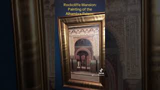 Rockcliffe Mansion Painting of the Alhambra palace of Granada Spain [upl. by Assi]