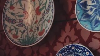 Susan Deliss on Decorating with Iznik Pottery [upl. by Cathrine]