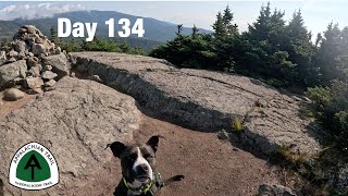 Day 134  Almost to Mount Washington  Appalachian Trail 2024 [upl. by Eellehs]