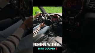 MINI COOPER S JCW DRIVING AND REFUELING DAILY MINI COOPER SPORT car sportscar minicoopers jcw [upl. by Naffets]