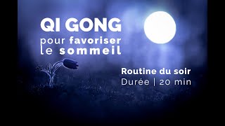 Qi Gong pour favoriser le Sommeil  20 min [upl. by Cissej]