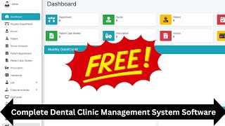 Complete Clinic Management system software in PHP MySQL  Free Source Code Download [upl. by Caylor]