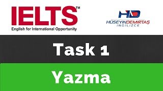 IELTS Task 1 Nasıl Yazılır amp IELTS Task 1 Yazma  Grafik Açıklama [upl. by Naujet]