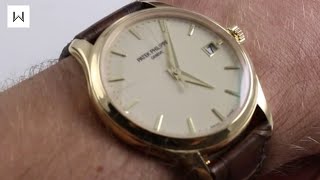 Patek Philippe Calatrava 5227J Luxury Watch Review [upl. by Hnacogn]