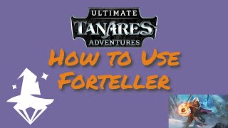 How to use Forteller narration with Tanares Ultimate [upl. by Drusilla]