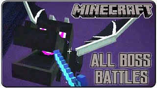 Minecraft All Bosses [upl. by Polard615]