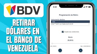 Cómo RETIRAR Dólares En El Banco De Venezuela [upl. by Inod]